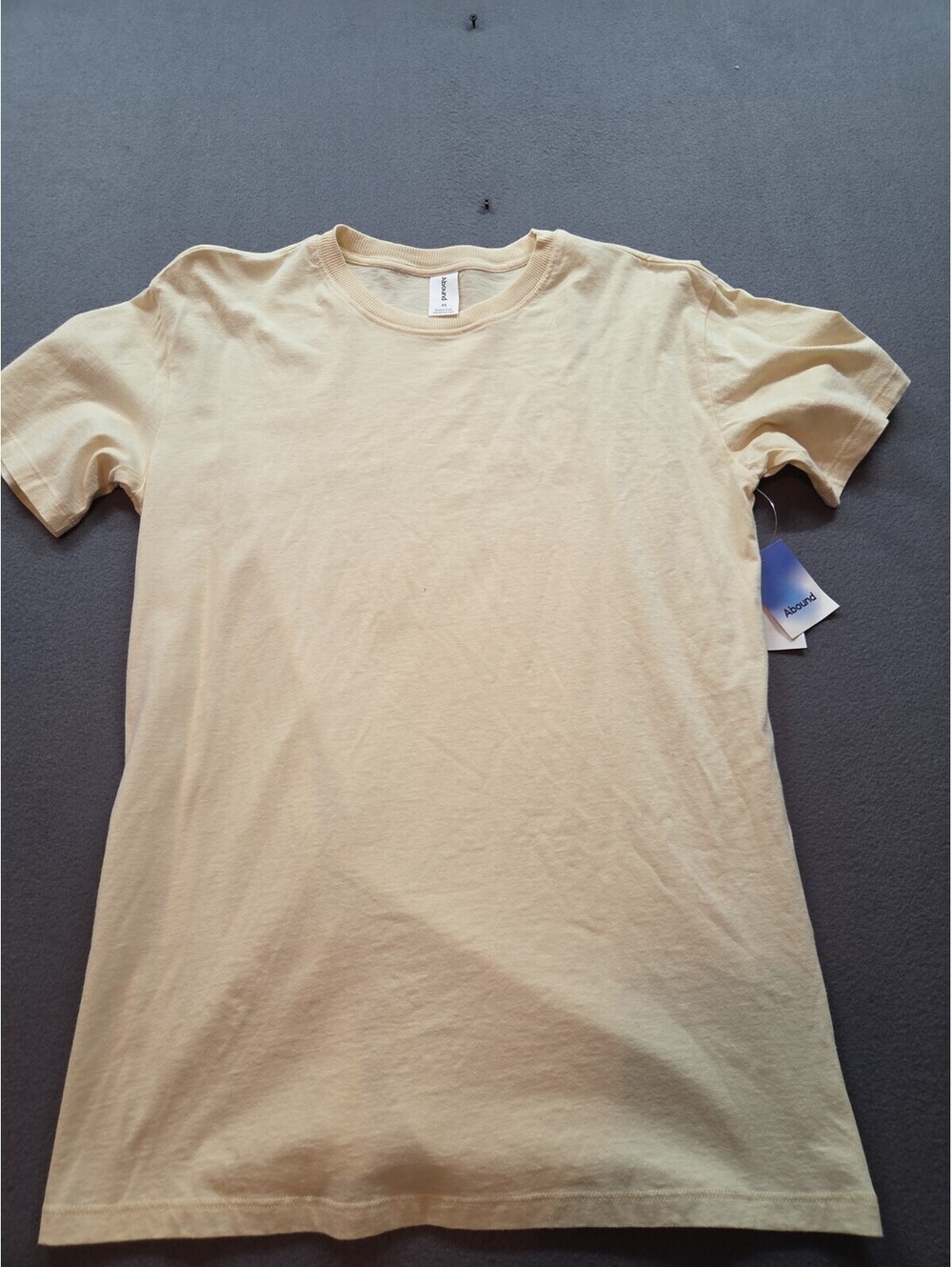 men's yellow t-shirt by Abound size XS